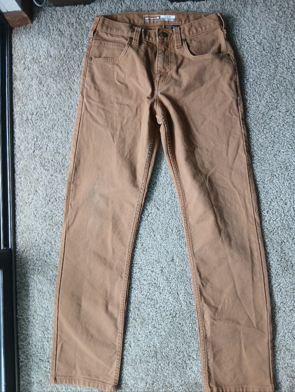 Carhartt Brown Straight Leg Pants